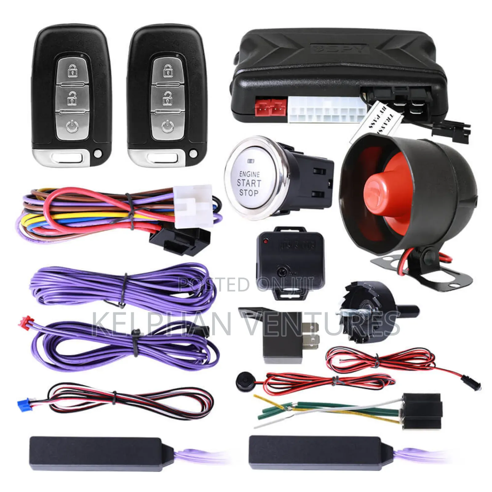 Keyless Push to Start System ( With Alarm )