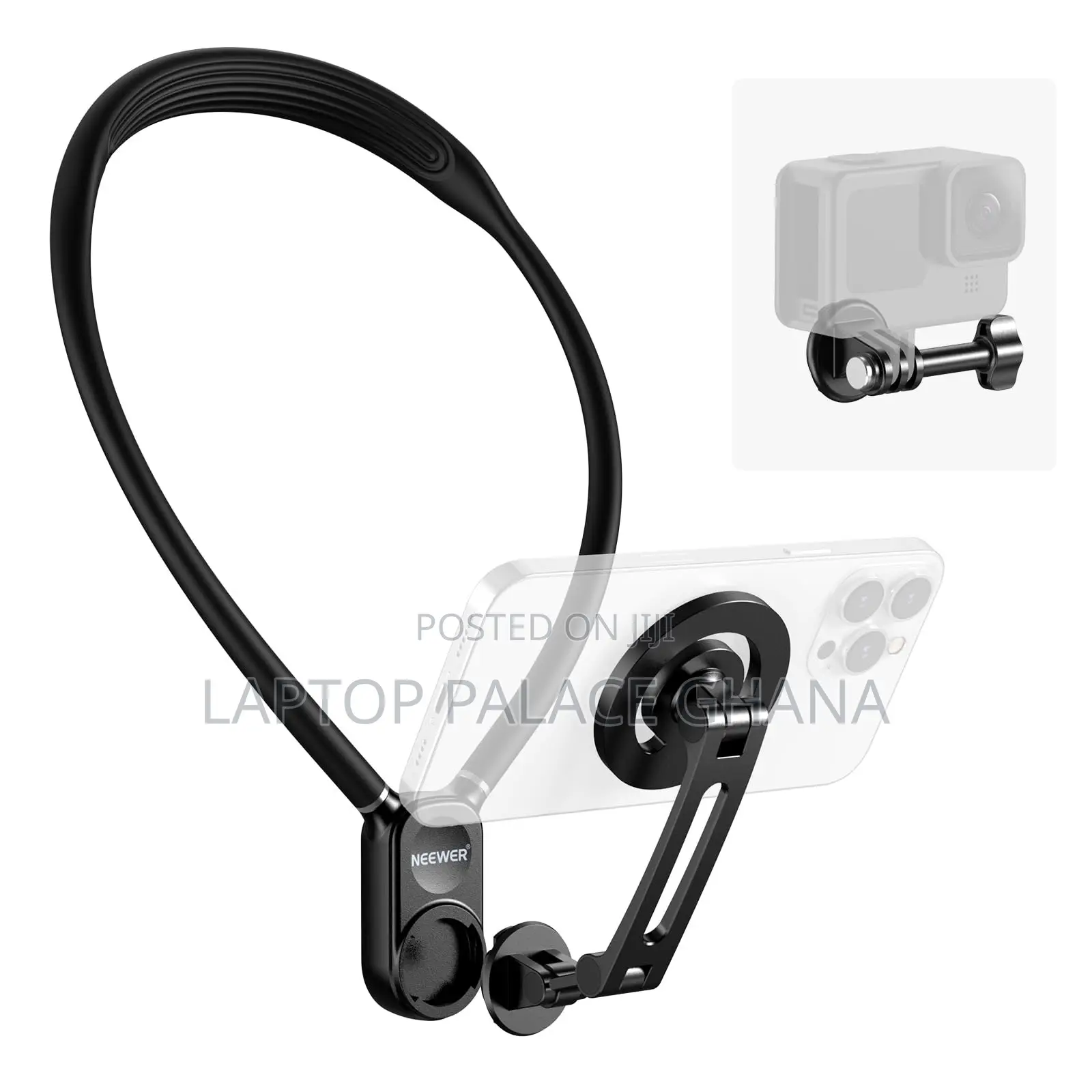 Neewer Magnetic Neck Holder for Action Camera Phone