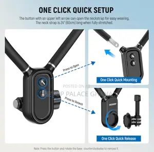 Neewer Magnetic Neck Holder for Action Camera Phone