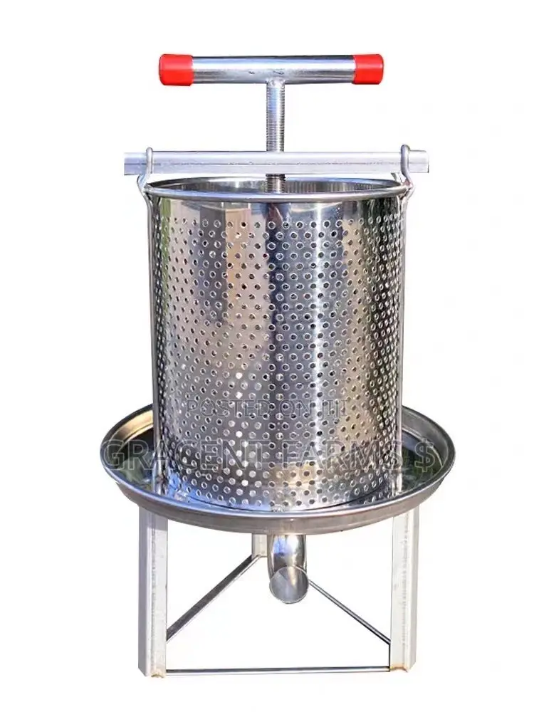 Food Grade Stainless Steel Classic Honey/Wax Press