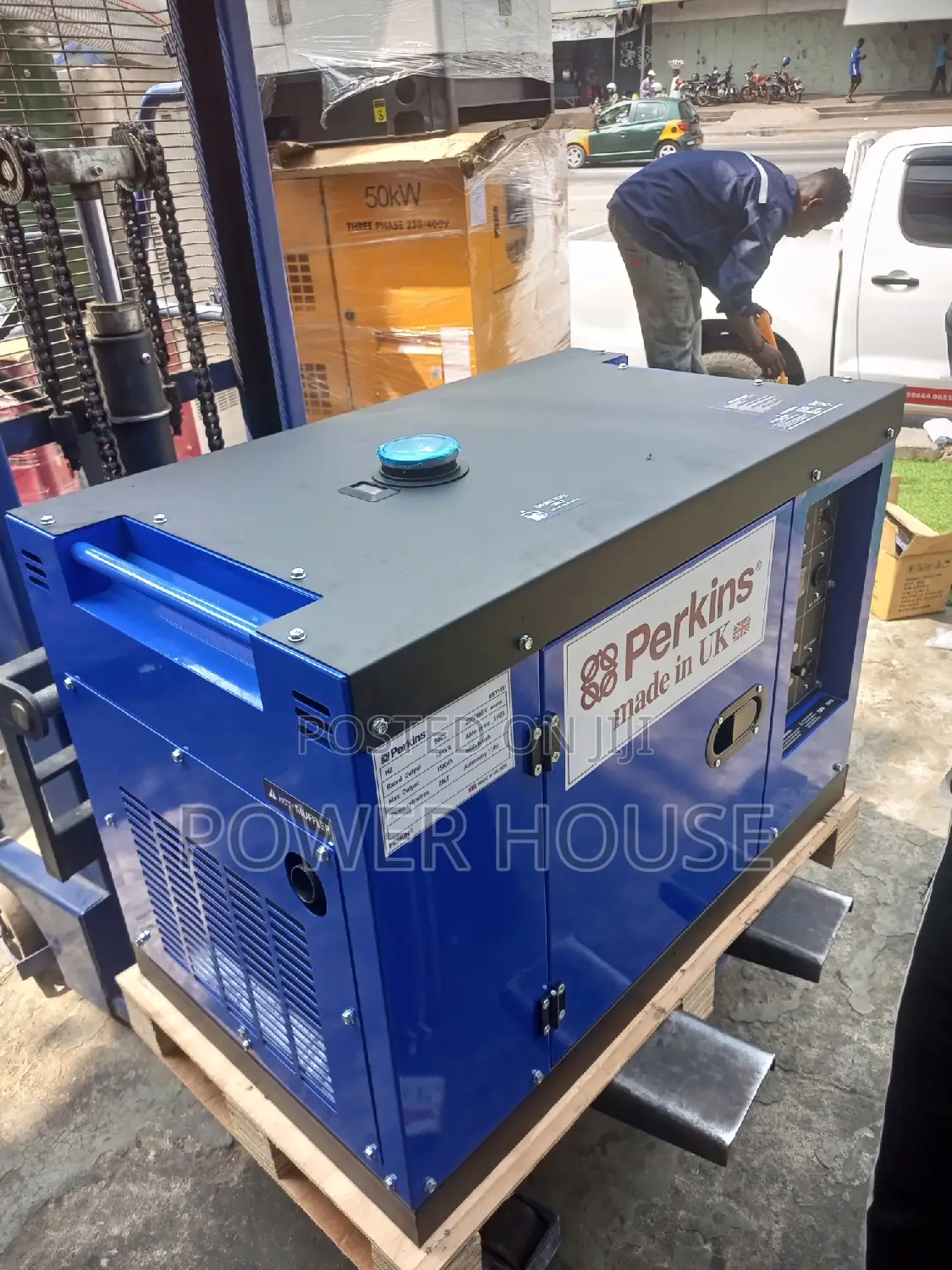 Efficacious UK Generator 15kva Perkins Generator 16500w 230v