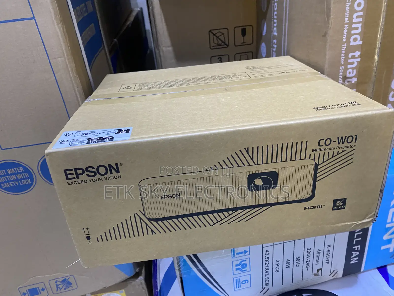 Budgeted Epson 3000lumens Multimedia Projector