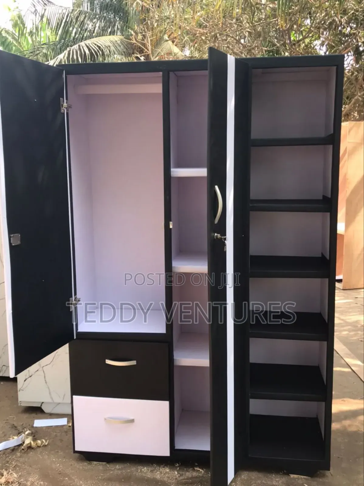 Quality2in1 Wardrobe Nshoerack Combo(Payment After Delivery)