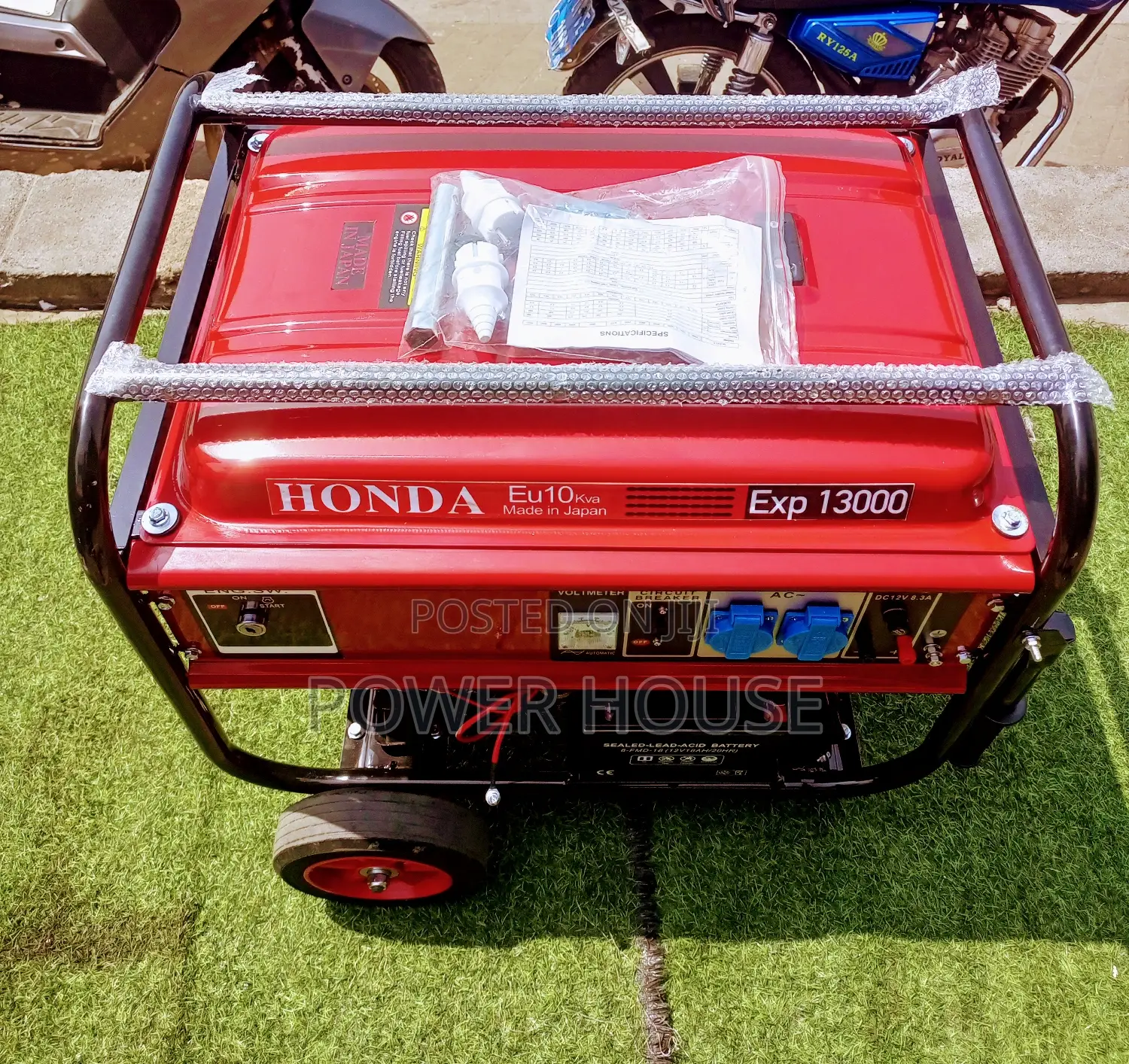 New Finer 10kva Key Generator 13000w 230v Honda Generator