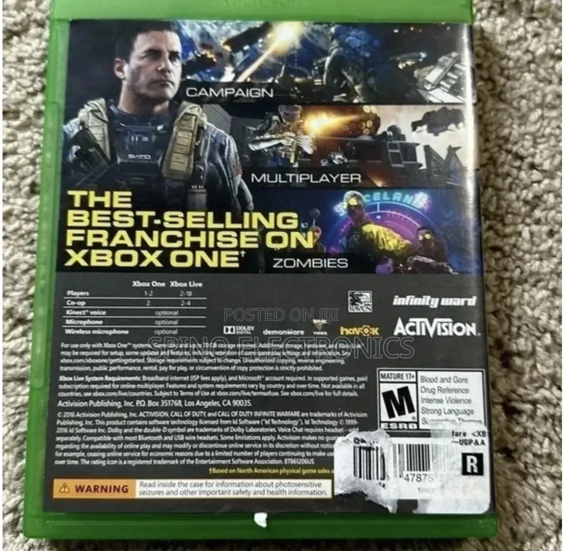 Cod Infinite Warfare for Xbox