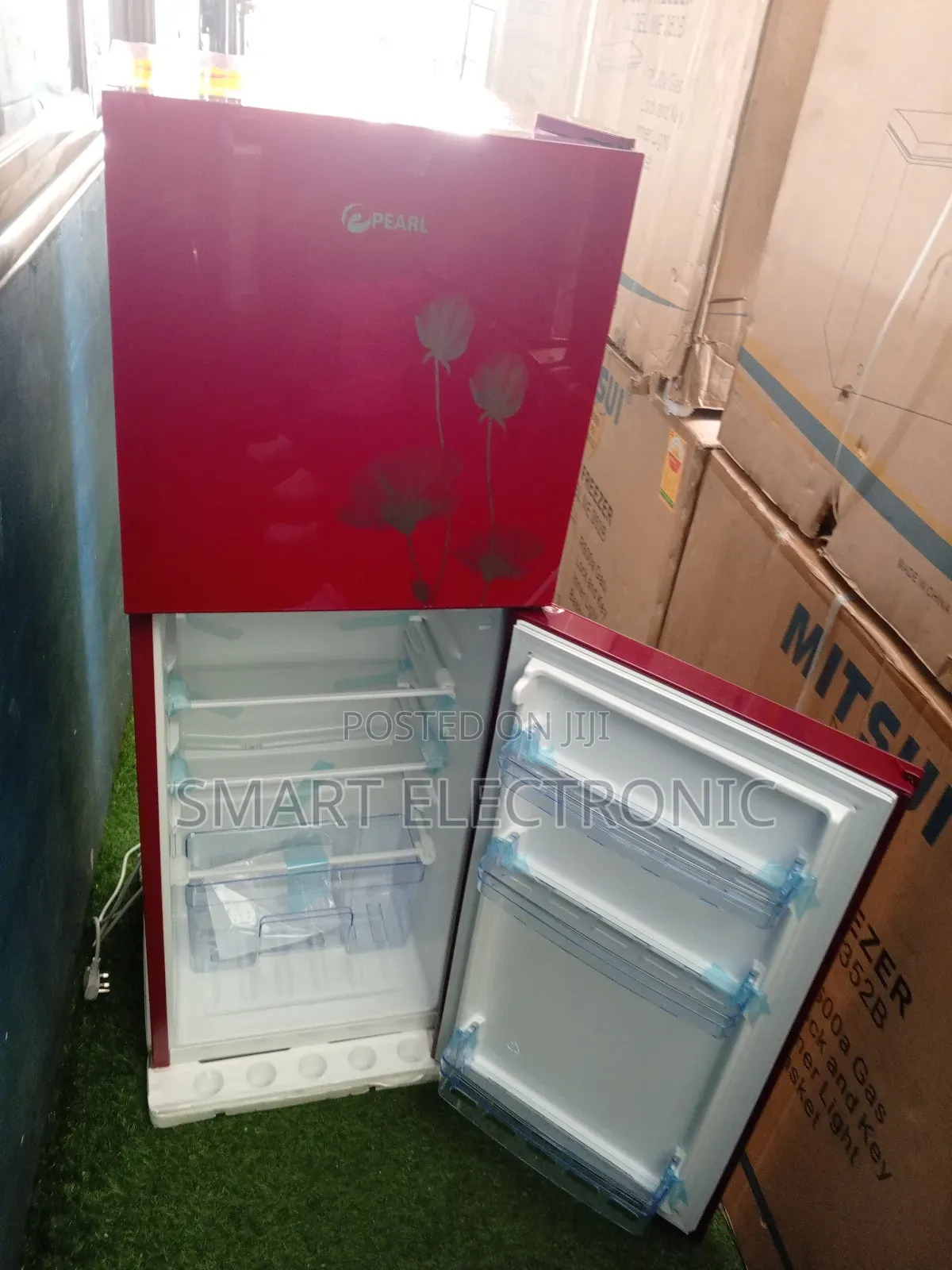 Fast Cooling Refrigerator Refrigerator Pearl 138L Fridge