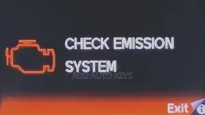 Catalyst System Efficiency Engine Light Reset