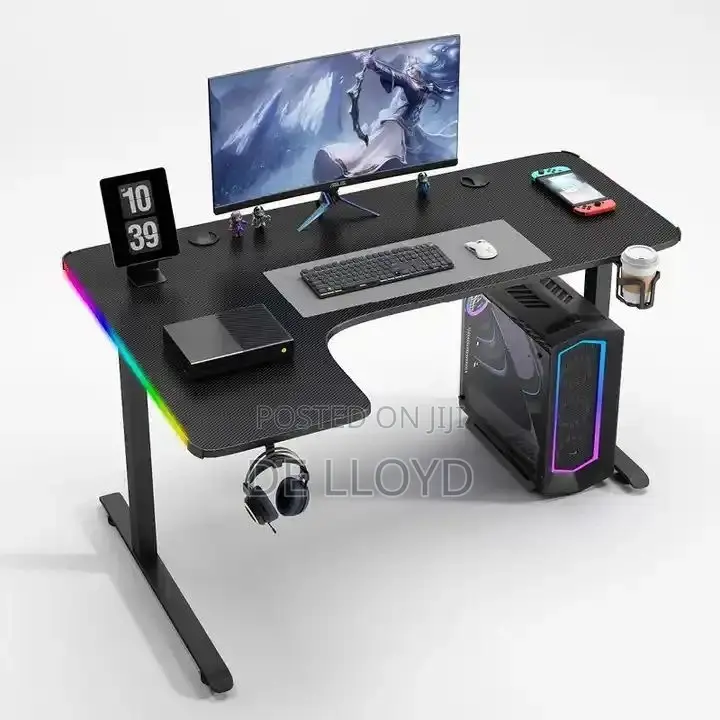 L Shaped Table With RGB