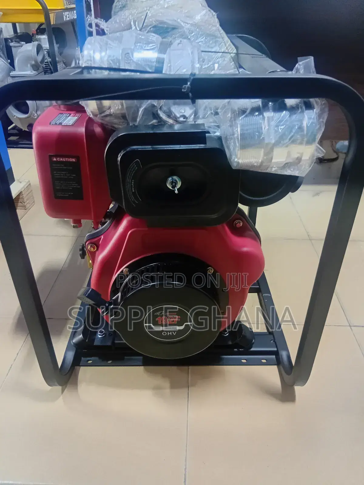 192HP Kemage Desiel Water Pump Pull Start 4 Inches New