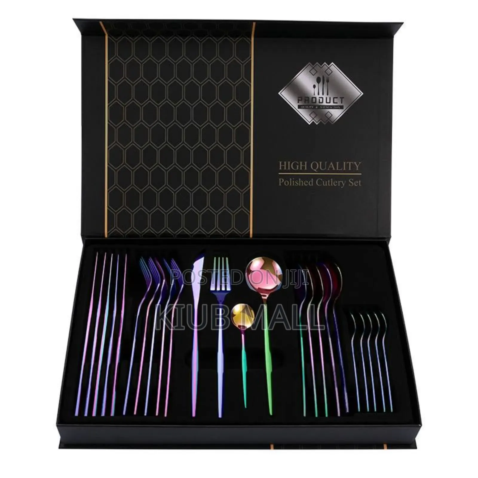 24 Pieces Quality Luxurious Cutlery Set