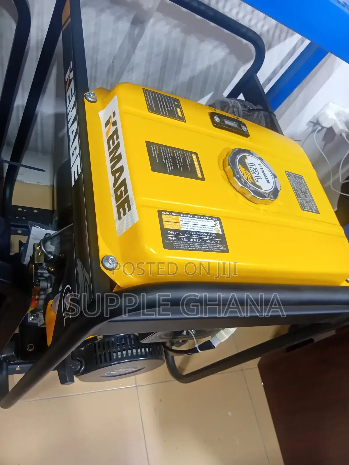 4 Inches Yellow Water Pump