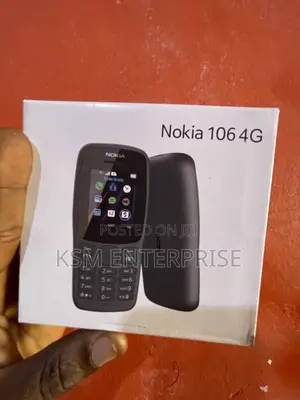 New Nokia 106 Black