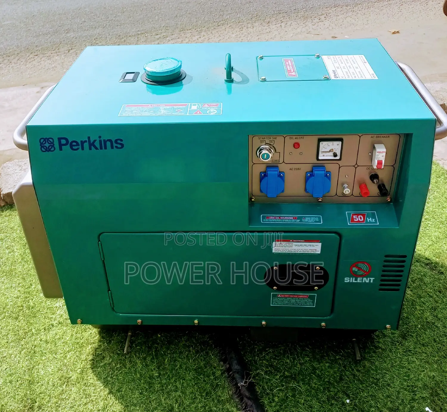 Uncut UK Generator 10kva New Perkins Generator 13000w 230v