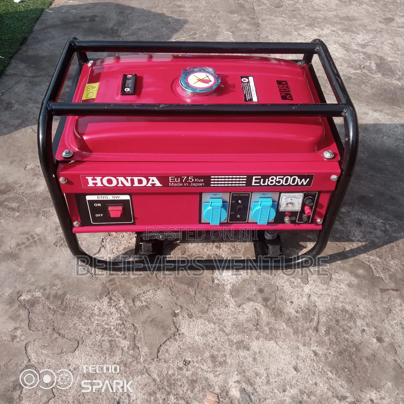 Geneset 7.5kva Honda Petrol Geneset Original