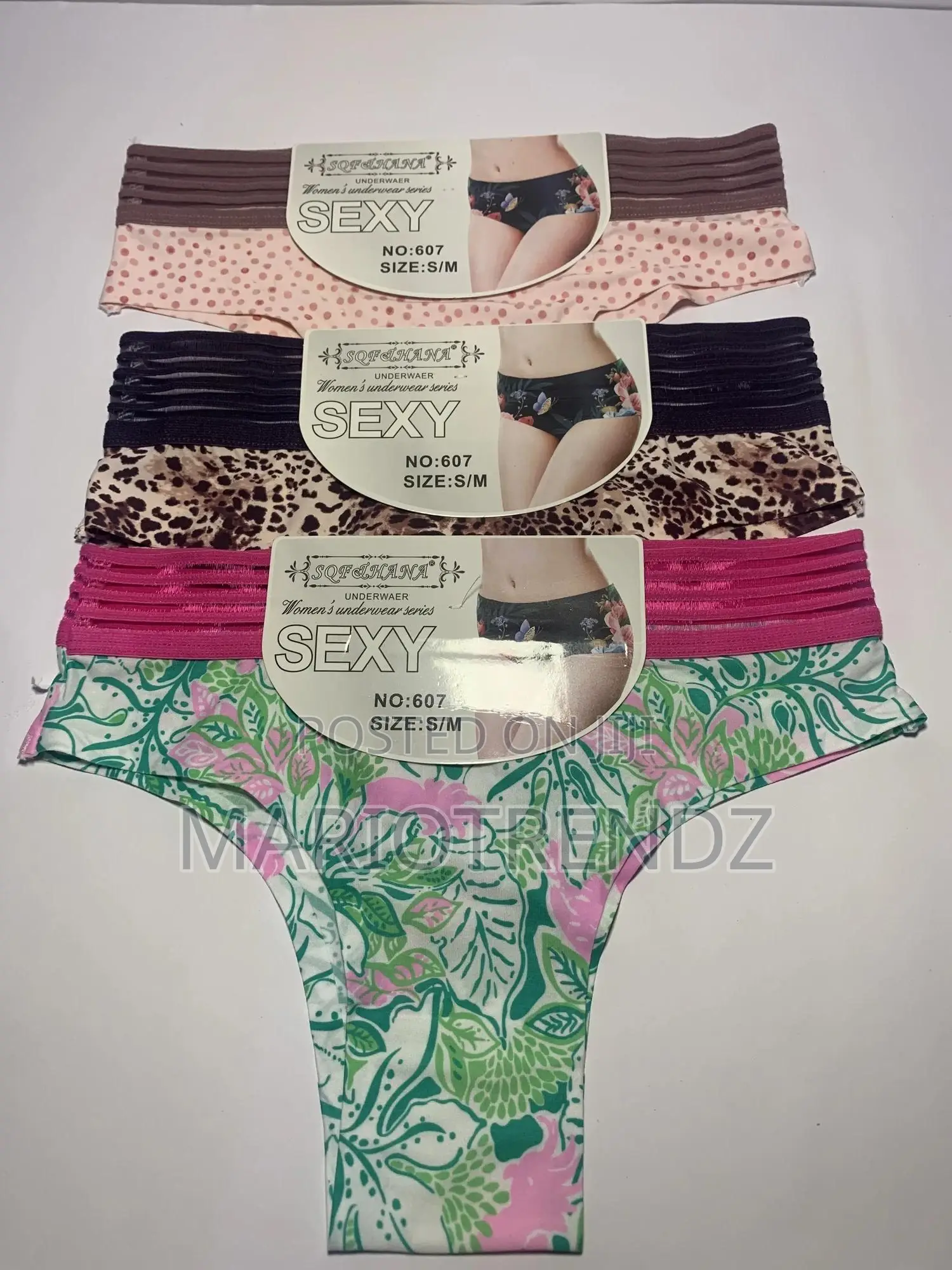 Seamless Silicone Panties