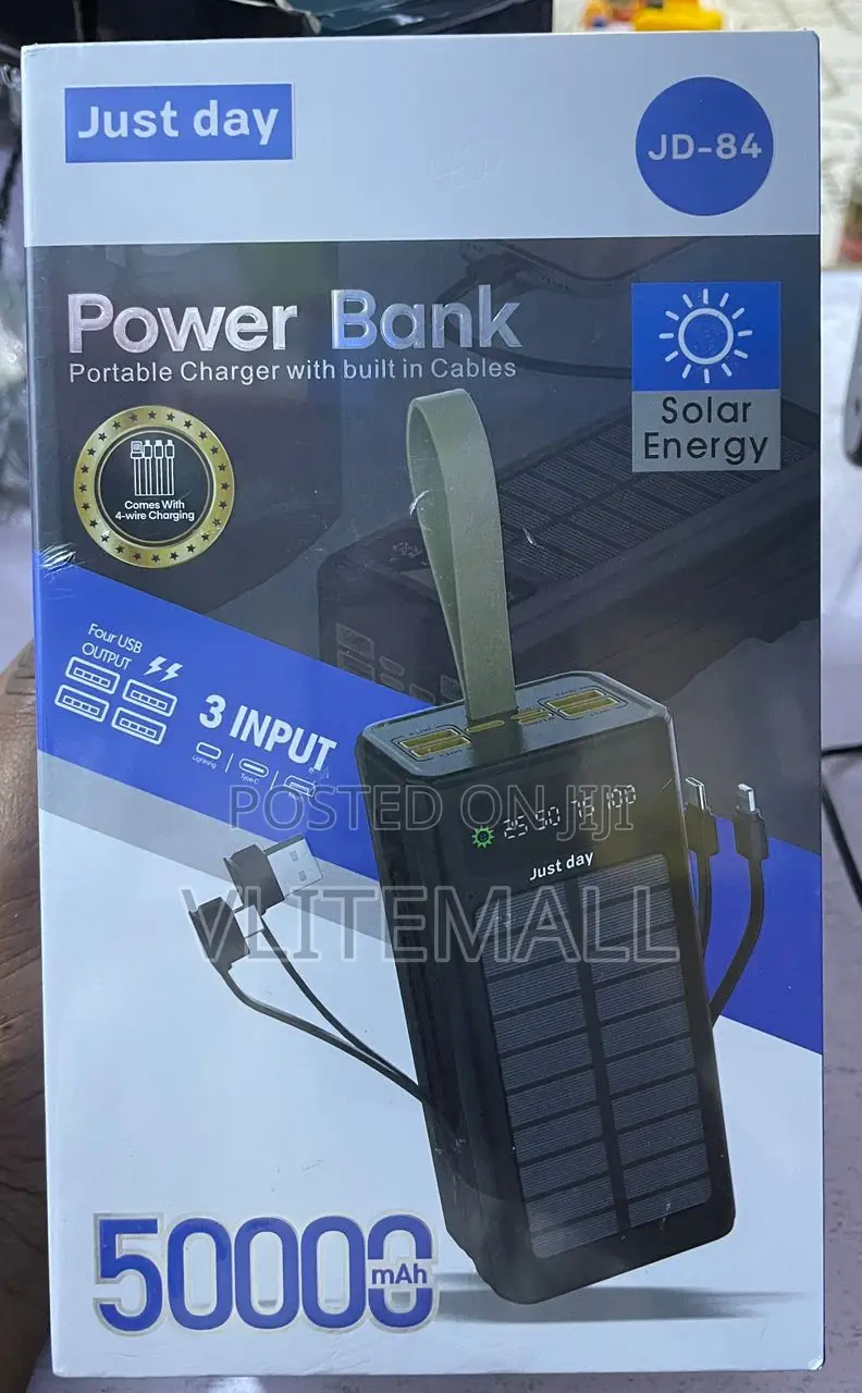 Just Day Solar Energy 50000mah