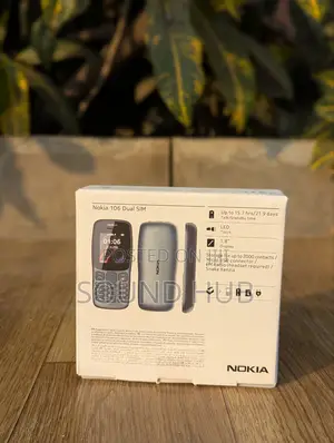 New Nokia 106 Black