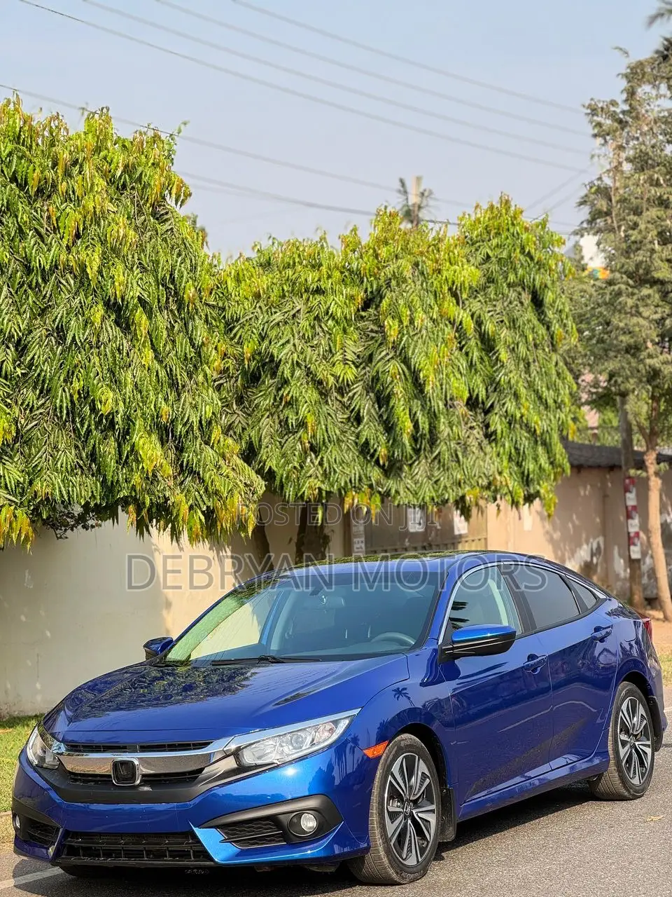 Honda Civic EX-T 4dr Sedan (1.5L 4cyl) 2017 Blue