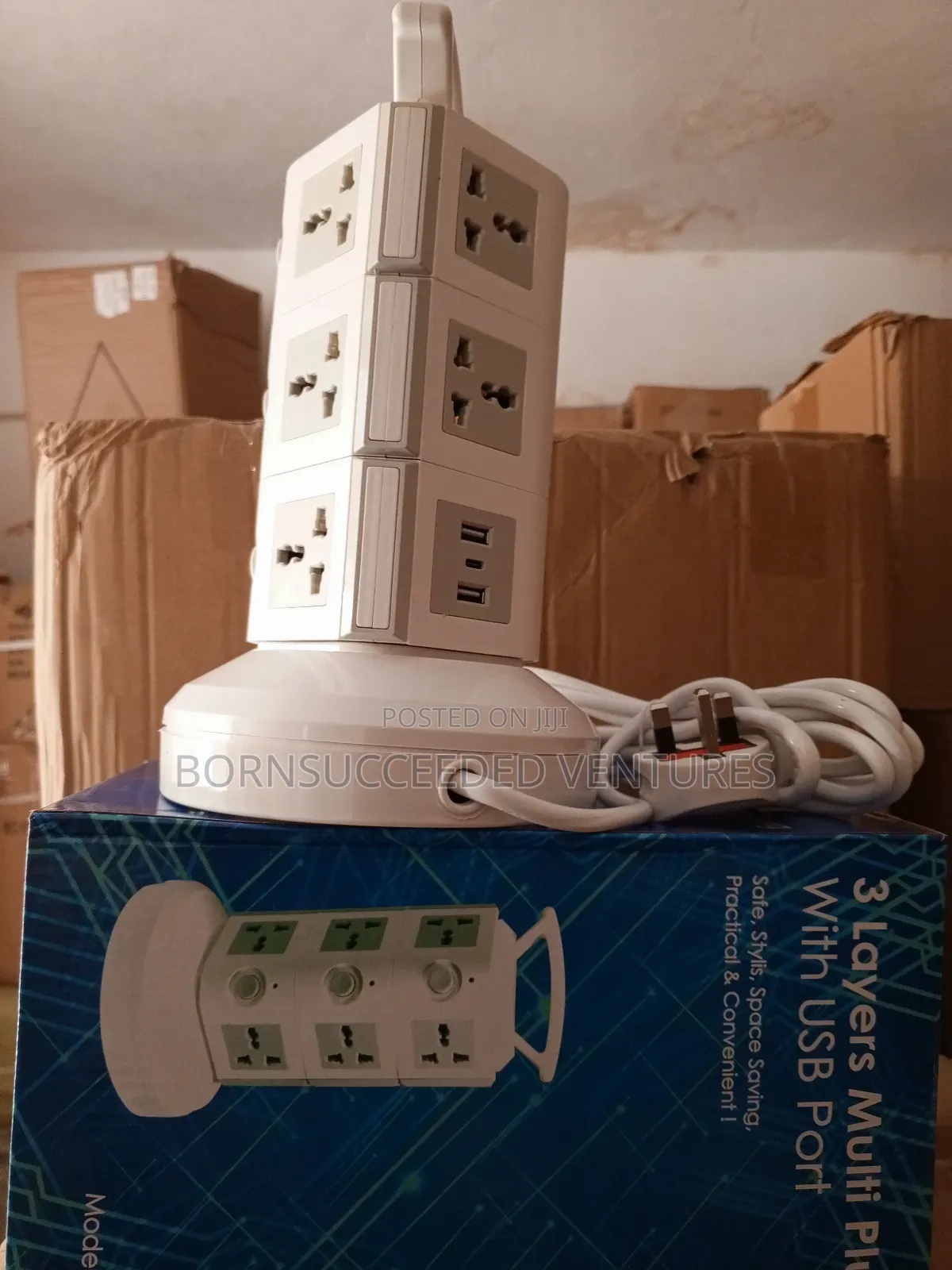 The 3 Layers Extension Socket