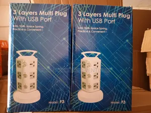 Best 3 Layer Multi Plug With Usb Port