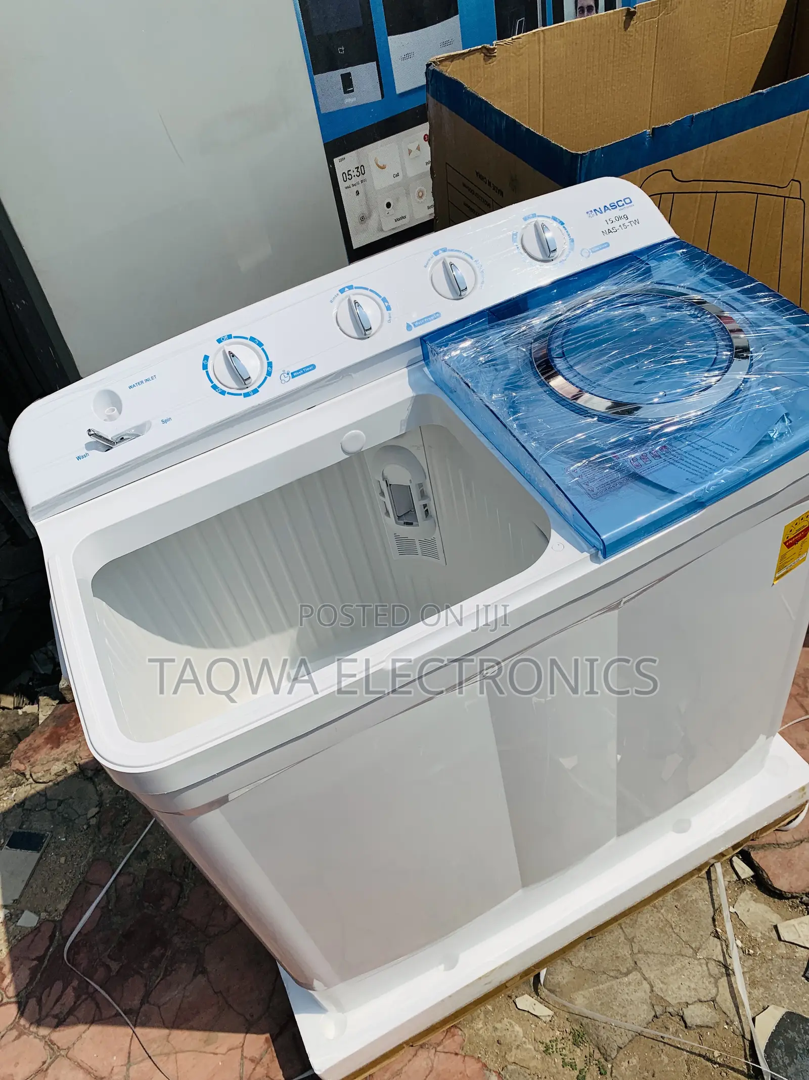 Affordable 15kg Nasco Washing Machine