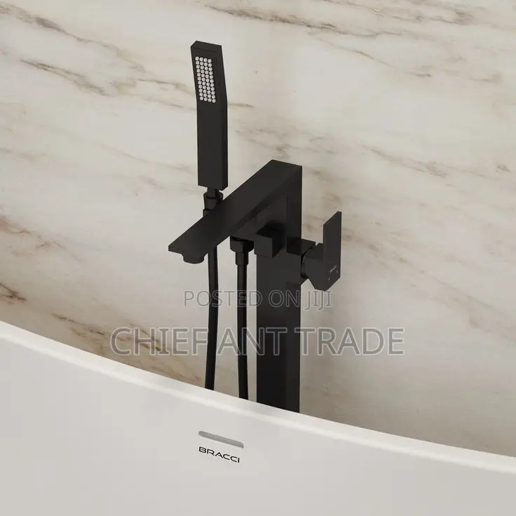 Standing Bath Mixer () Black