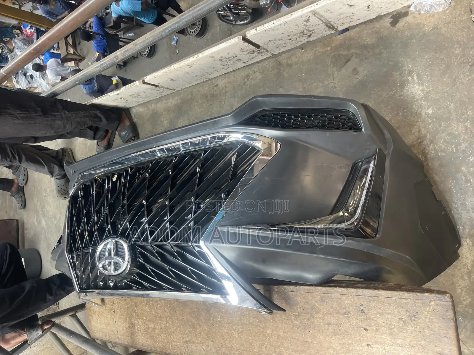 Toyota Fortuner Front Bumper Upgrade 2017 2018 2019 2020
