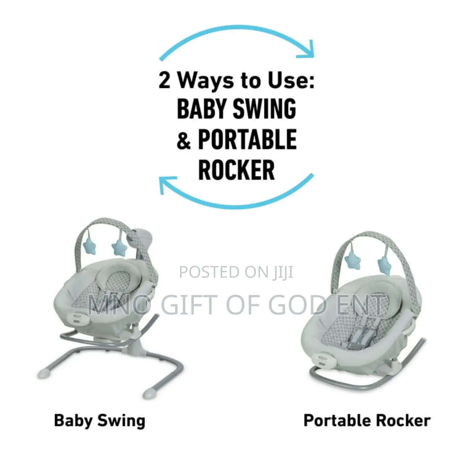 Soothe 'N Sway Baby Swing With Portable Rocker