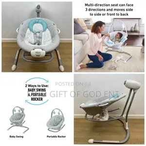 Soothe 'N Sway Baby Swing With Portable Rocker