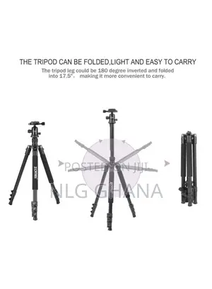 Lightweight Professional Aluminum Alloy Camera Tripod With 3