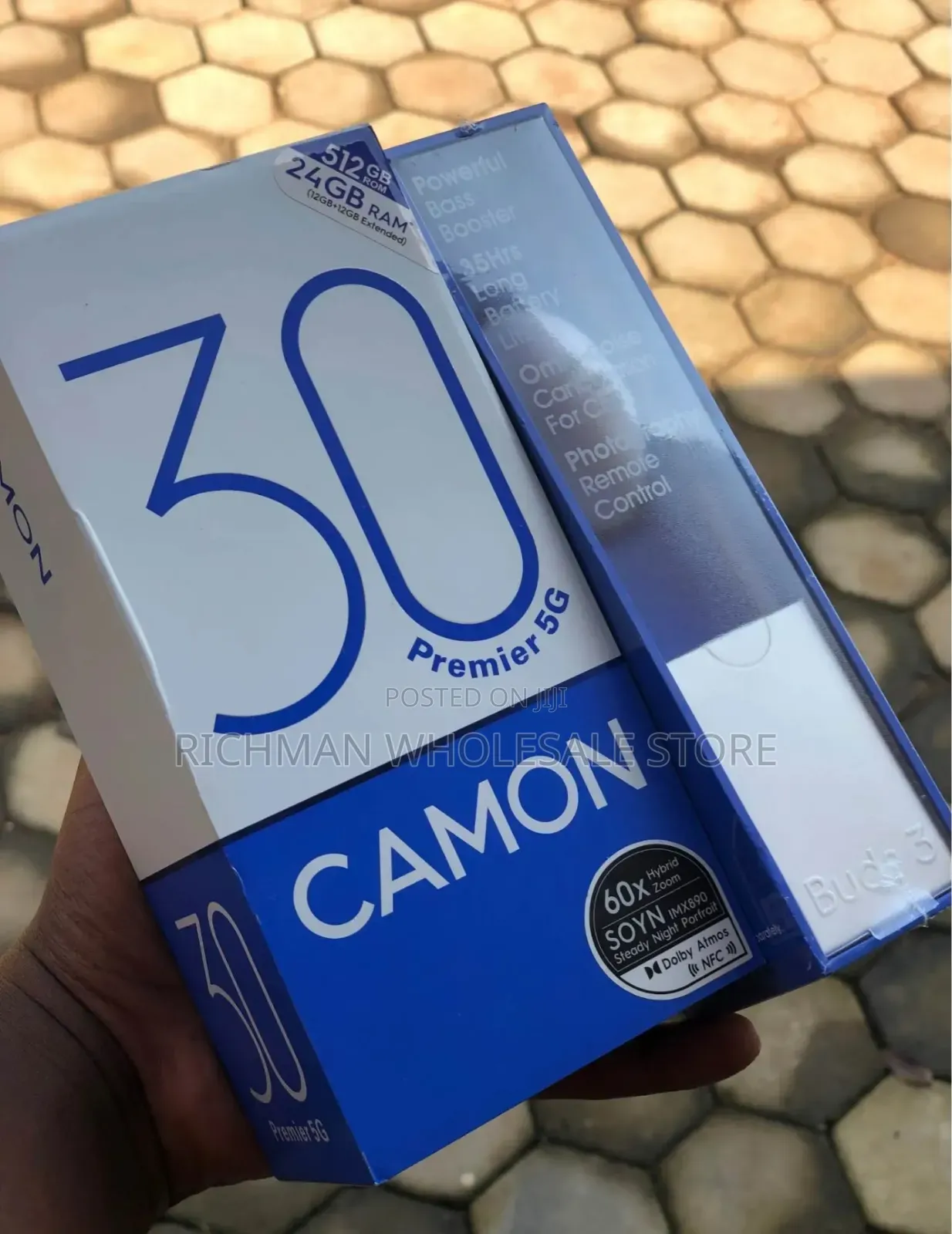 New Tecno Camon 30 Premier 512 GB Black