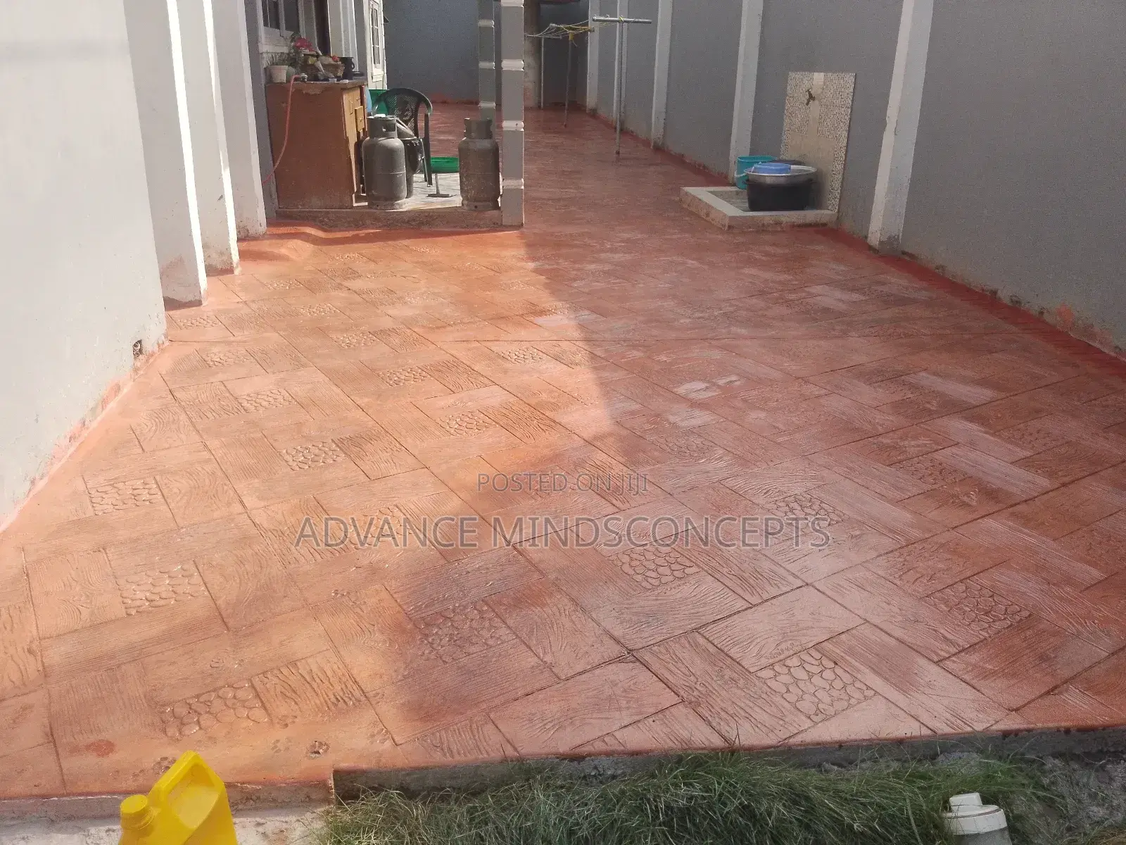 Floor Decorative Concrete Design