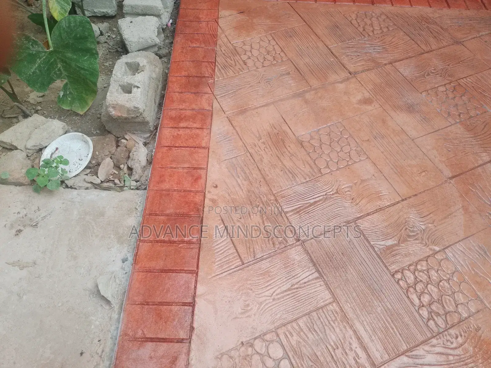 Floor Decorative Concrete Design