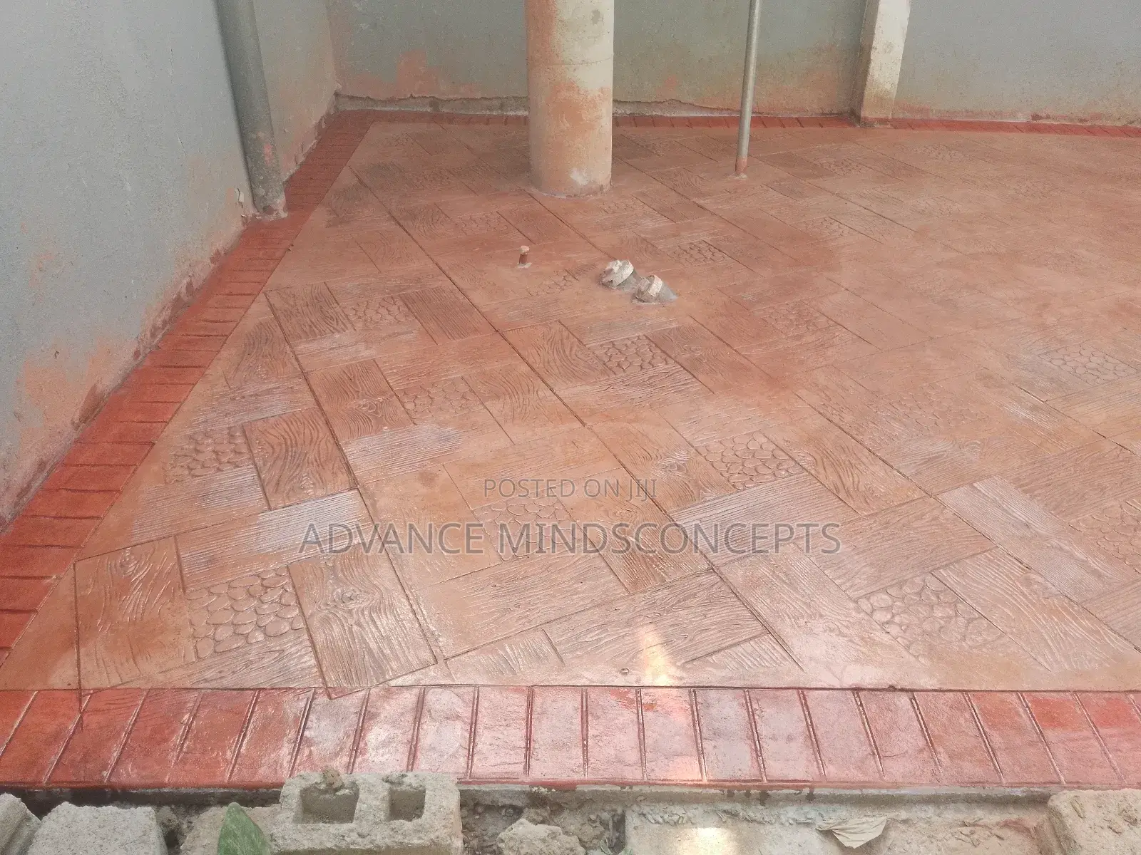 Floor Decorative Concrete Design