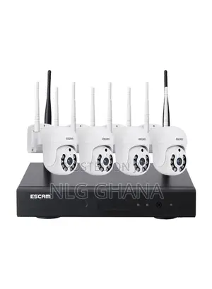 H.265 3mp 8ch 4 Ipc Wireless PTZ IP Camera Motion Detectio