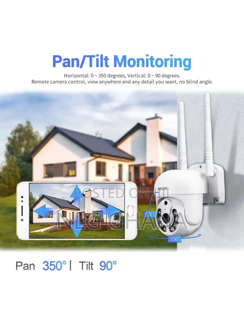 H.265 3mp 8ch 4 Ipc Wireless PTZ IP Camera Motion Detectio