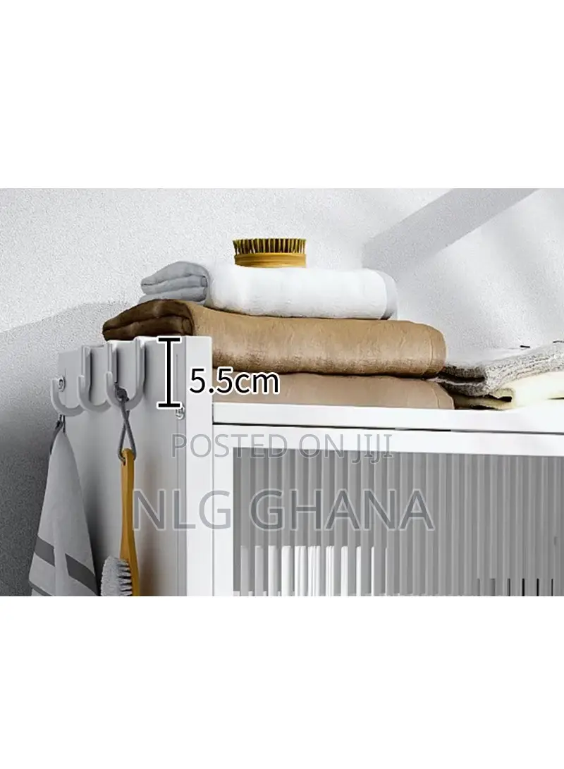 2-layer Multifunctional Over Toilet Bathroom Organizer With
