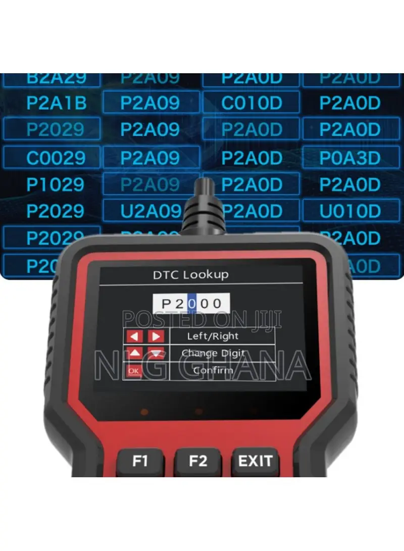 2.8-Inch Car Fault Diagnostic Instrument Engine Fault Readin