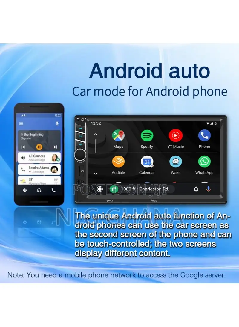 7" Car Mp5 Player Bluetooth Multimedia Fm Radio Audio Receiv