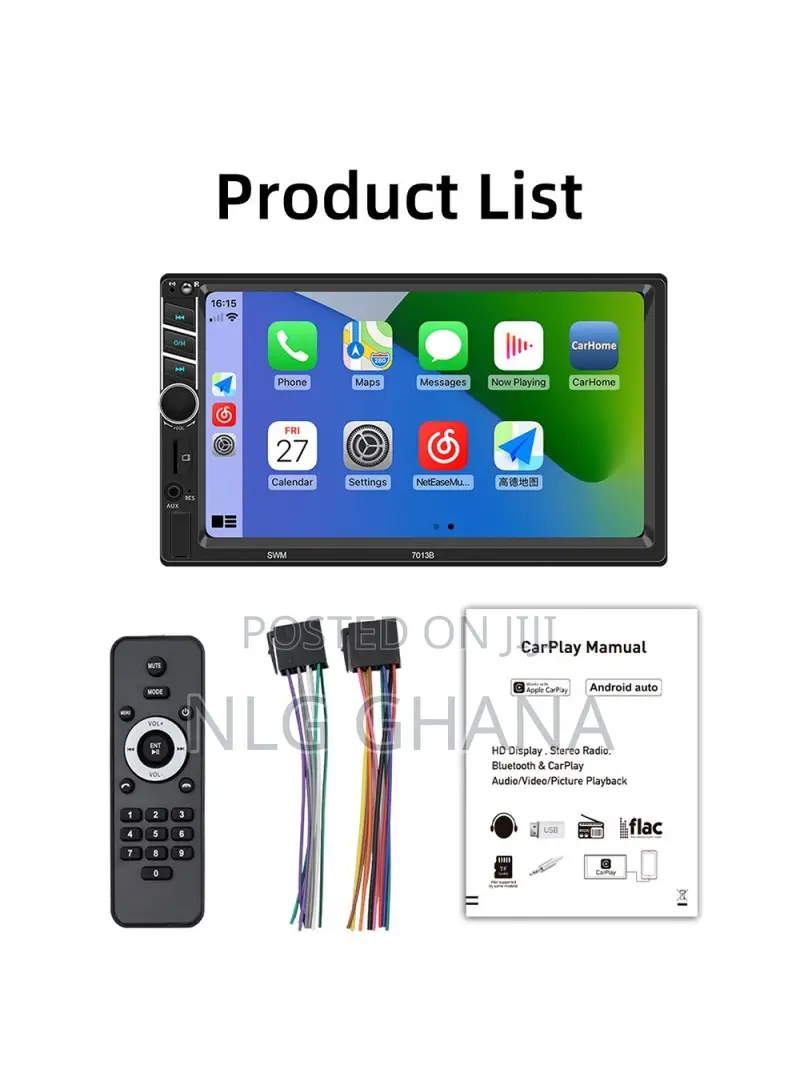 7" Car Mp5 Player Bluetooth Multimedia Fm Radio Audio Receiv
