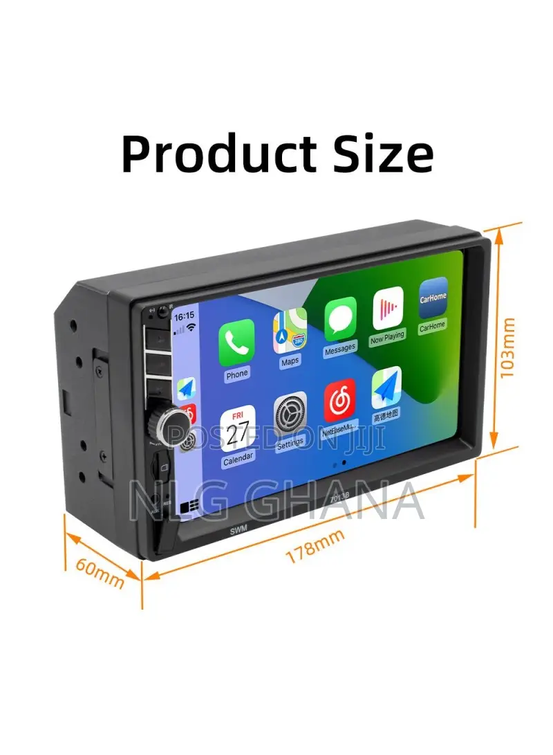 7" Car Mp5 Player Bluetooth Multimedia Fm Radio Audio Receiv