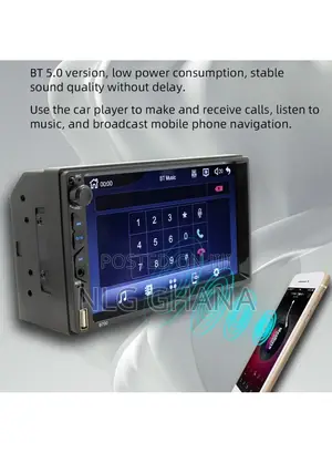 7" Car Mp5 Player Fm Car Radio Bluetooth Multimedia Support