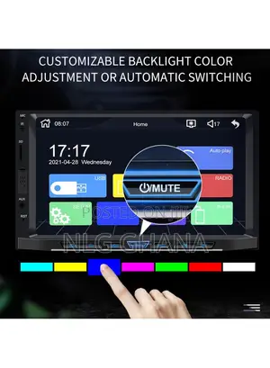 Car Mp5 Player 7-Inch Fm Car Radio Bluetooth Multimedia Supp