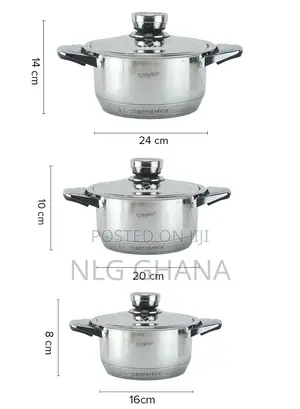 19 PCS 6.3/7.9/9.4inch Stainless Steel Casserole Set With 5