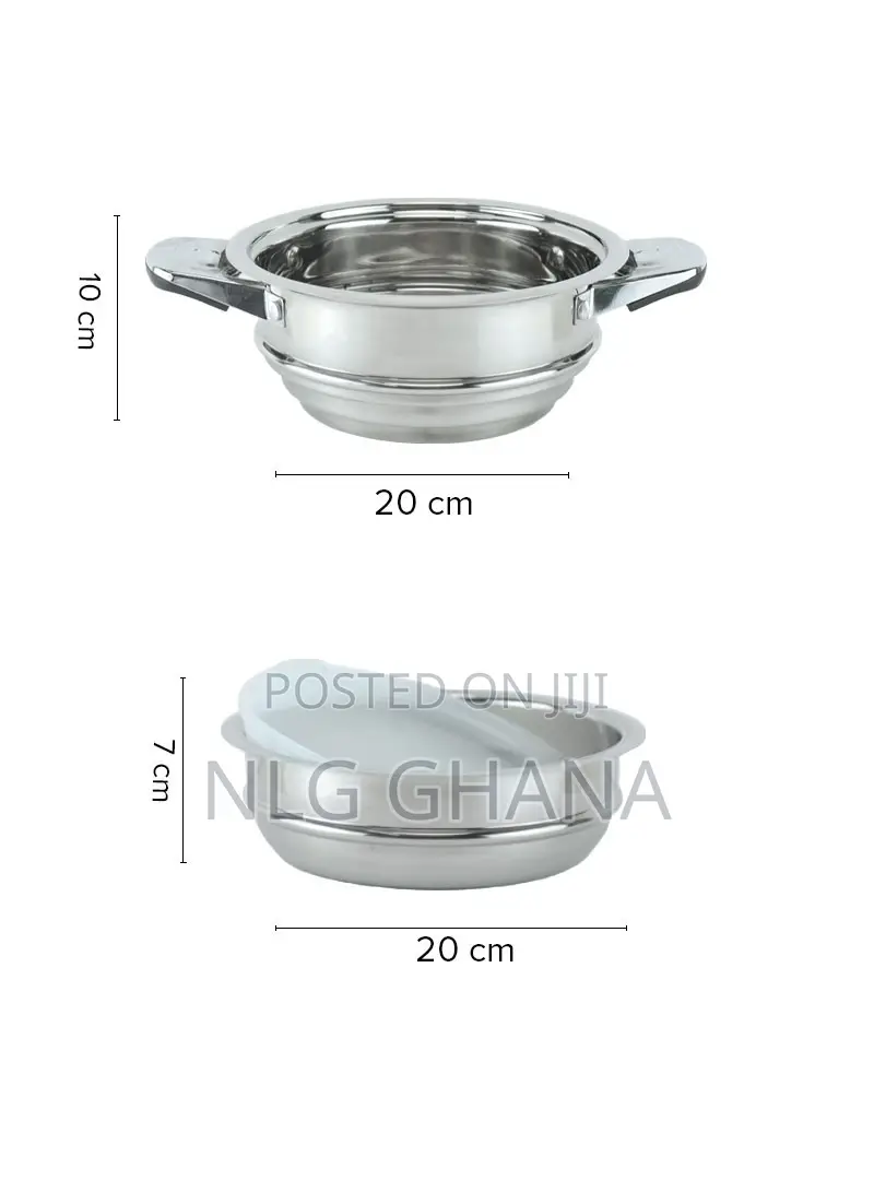 19 PCS 6.3/7.9/9.4inch Stainless Steel Casserole Set With 5