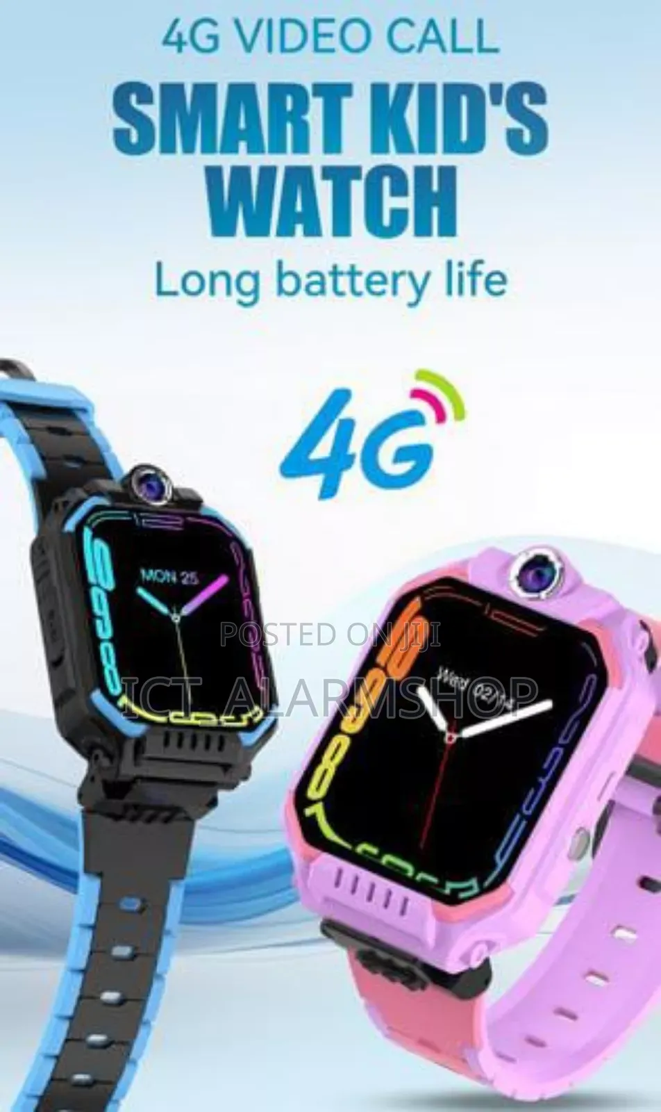 Digital Video 4G Tracker Watch