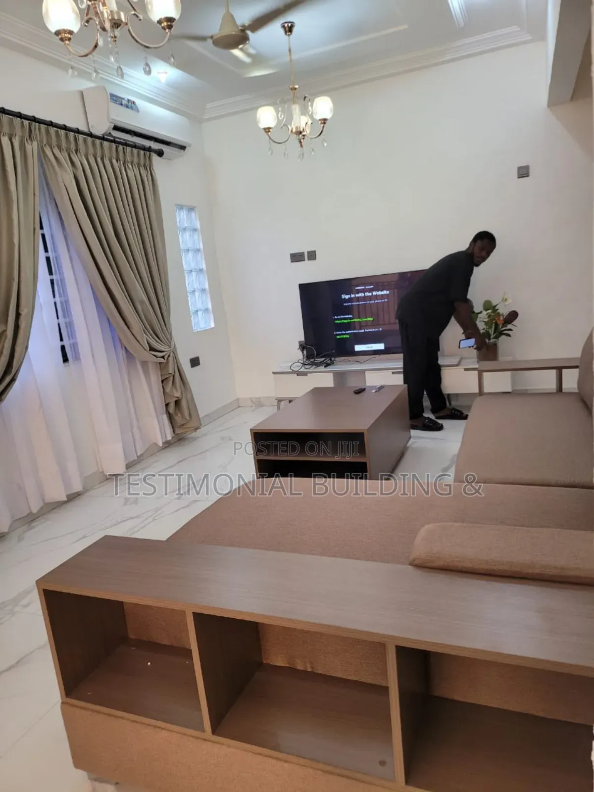 Furnished 5bdrm House in Testimonial Building, American House for rent