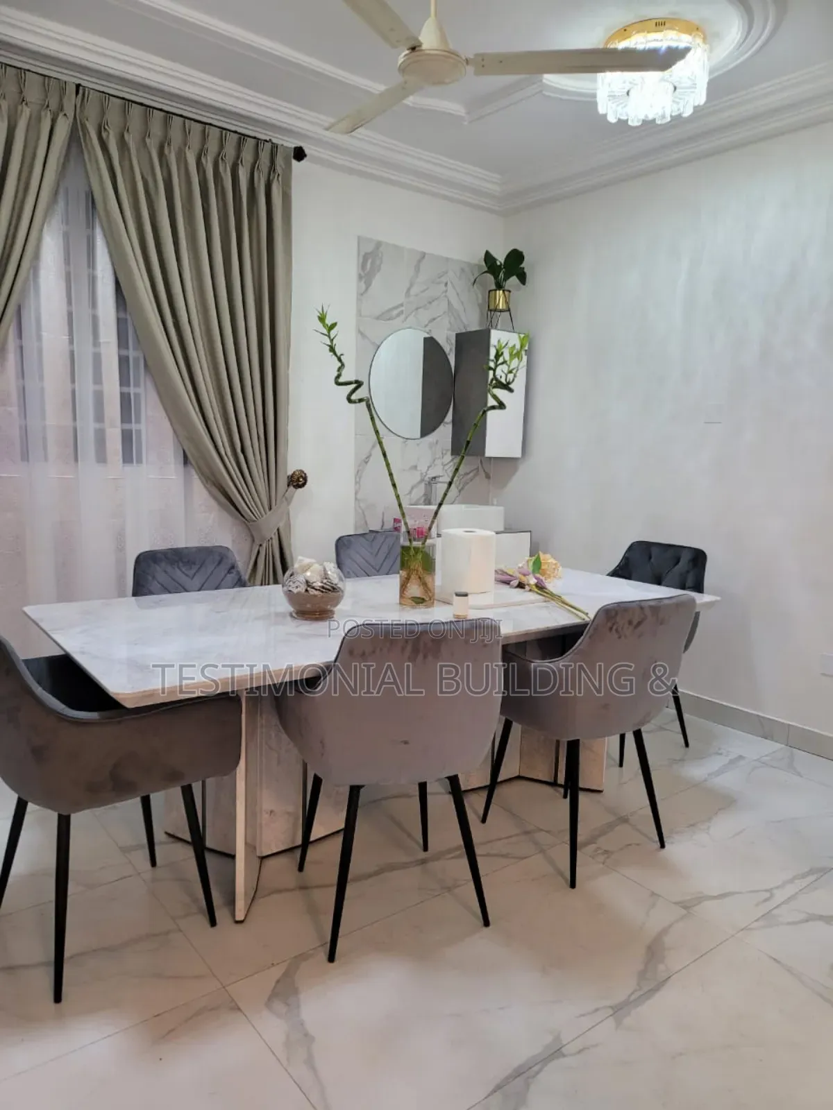 Furnished 5bdrm House in Testimonial Building, American House for rent