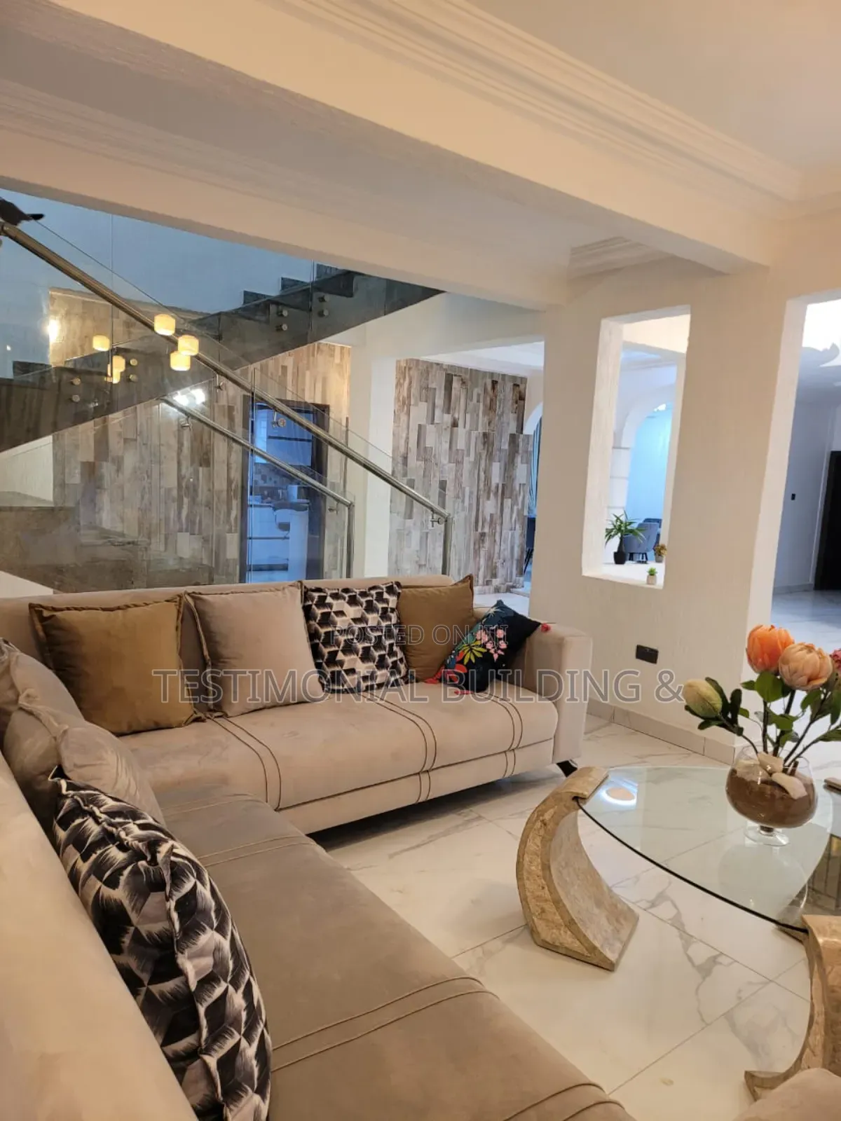 Furnished 5bdrm House in Testimonial Building, American House for rent
