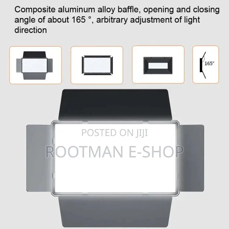 E900 55W - Flat Panel Lights Live Broadcast